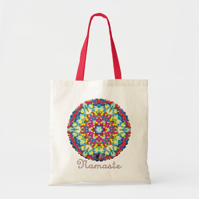 Bolso De Tela Xycon Namaste Kaleidoscope (Frente)