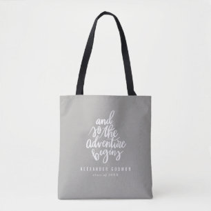 Bolso De Tela Y así comienza la aventura