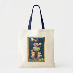 Bolso De Tela Y en esta granja