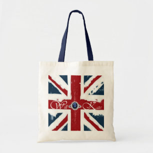 Bolso De Tela Y Kate w/Flag