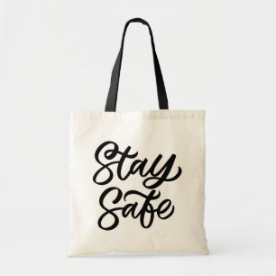 Bolso De Tela Y Mantente A Salvo