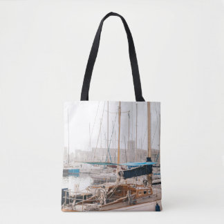 BOLSO DE TELA YACHT BLANCA EN BAY