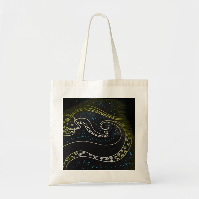 Bolso De Tela yaei Sweet escape arte abstracto (Frente)