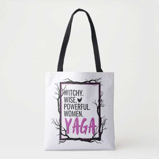 Bolso De Tela Yaga  (Anverso)