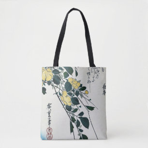 Bolso De Tela Yamabuki y rana, Hiroshige, Ukiyo-e