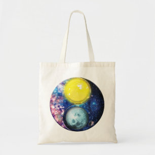 Bolso De Tela Yang-Yin / Sun-Moon Tote Bag