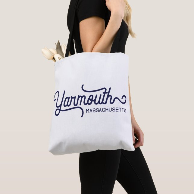 Bolso De Tela Yarmouth Massachusetts Tote Bag (Detalle)