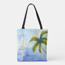 Bolso De Tela Yate en el mar Palma