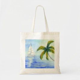 Bolso De Tela Yate en el mar Palma