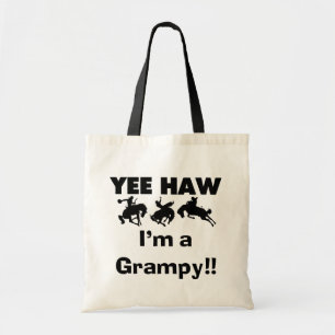 Bolso De Tela Yee Haw, soy camisetas Grampy y Regalos