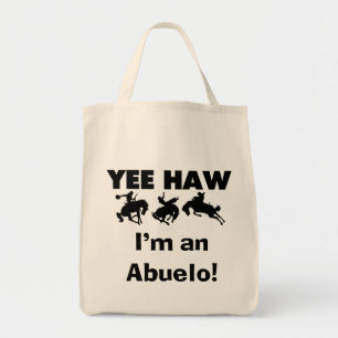 Bolso De Tela Yee Haw soy un Abuelo camisetas y regalos