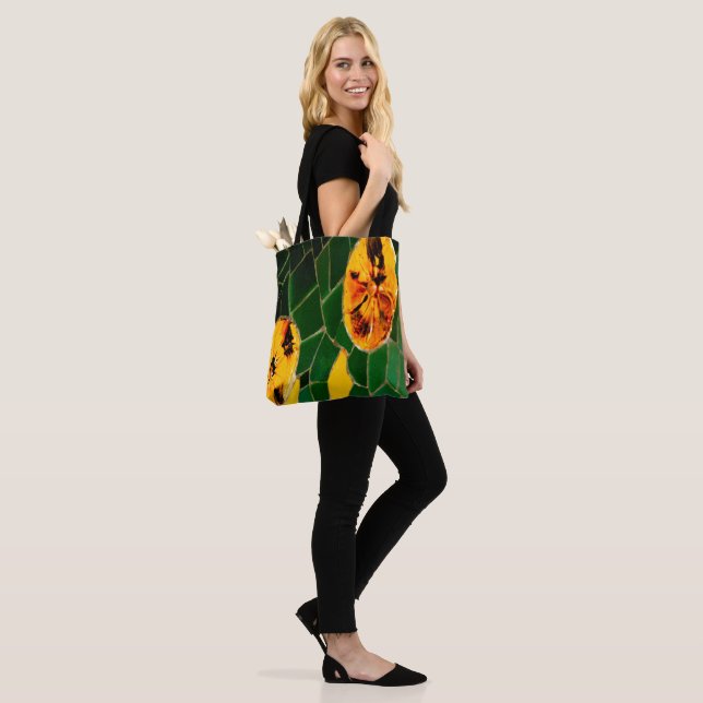 Bolso De Tela Yellow and Green Floral (Puesto)