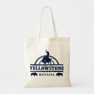 Bolso De Tela Yellowstone Montana Rodeo Cowboy