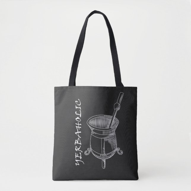 Bolso De Tela Yerbaholic (Anverso)