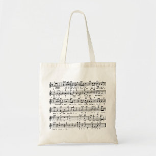Bolso De Tela YESTERDAY SHEET MUSIC partitura