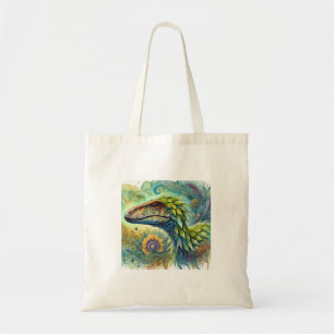 Bolso De Tela Yimenosaurus in Serenity 280824AREF143 - Watercolo