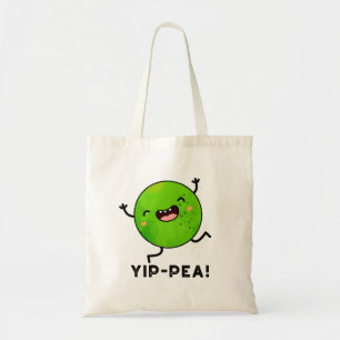 Bolso De Tela Yip-pea Happy Pea Pun