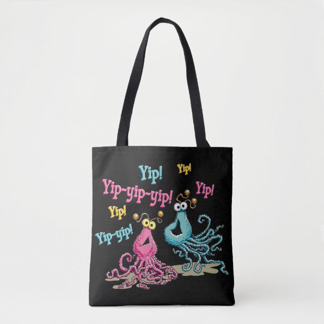 Bolso De Tela Yip-Yips vintage (Anverso)