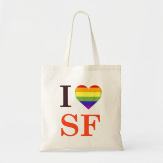 Bolso De Tela Yo amo San Francisco