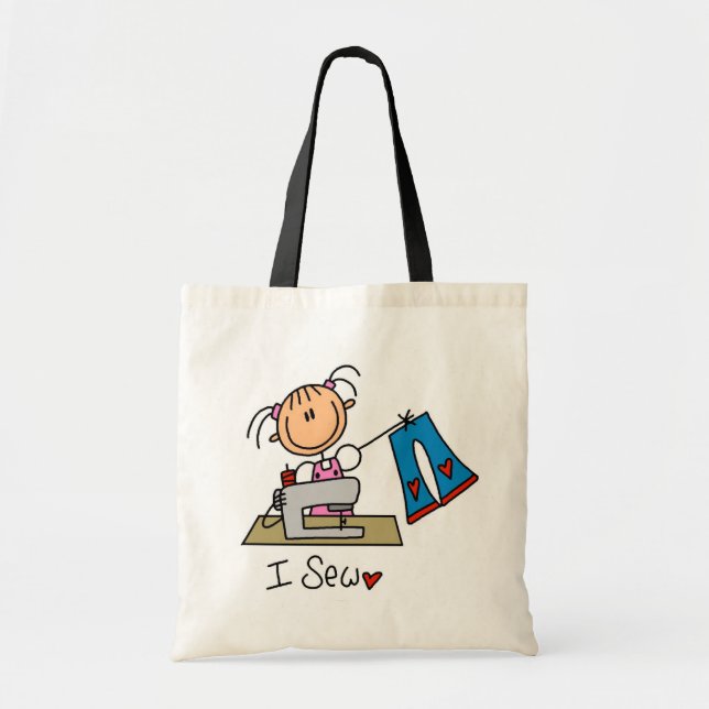 Bolso De Tela Yo Coso (Frente)