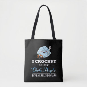 Bolso De Tela Yo #CrochetChoke Gente Salva Una Vida Envíen A Ya