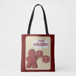 Bolso De Tela Yo hablo juego de tablero divertido Gamer Motto