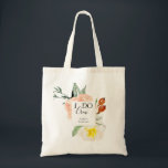 Bolso De Tela Yo hago Crew Pastel de Flores de Agua en la fiesta<br><div class="desc">Esta hermosa bolsa de tetas de la Biblia "I DO Crew" cuenta con flores de peonía color coral y crema color agua con elegantes fuentes caligráficas y simples tipos de letra. Personaliza cada una con el nombre de la dama de honor para un regalo atento.</div>