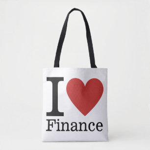 Bolso De Tela Yo ❤️ Love Finance - Departamento de Finanzas -
