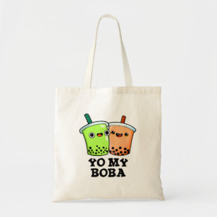 Bolso De Tela Yo mi Boba Funny Boba Tea Pun