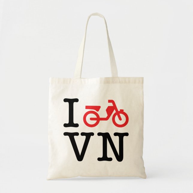 Bolso De Tela Yo moto Vietnam (Frente)
