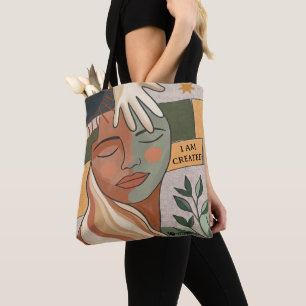 Bolso De Tela YO SOY CREADO - Mano de Gracia