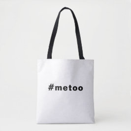 Bolso De Tela yo también, #metoo, orgullo blanco negro