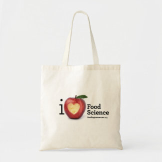 Bolso De Tela "Yo tote de la ciencia de la alimentación del