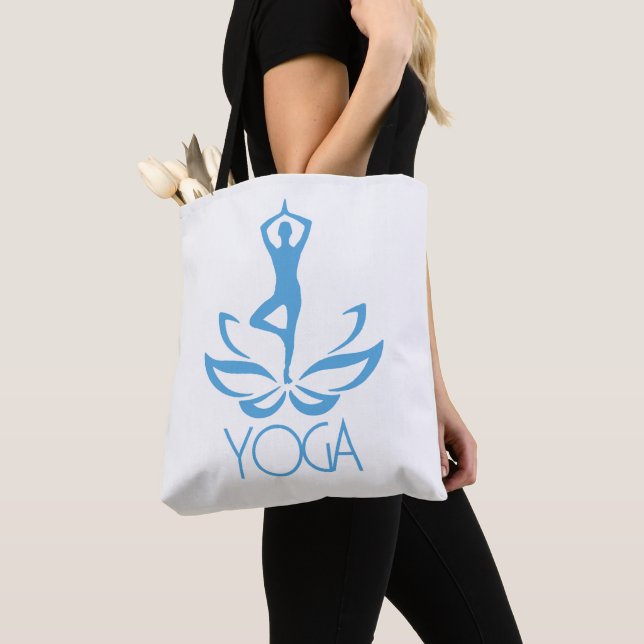Bolso De Tela Yoga (Detalle)
