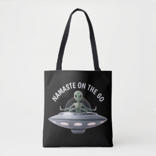 Bolso De Tela Yoga Alien