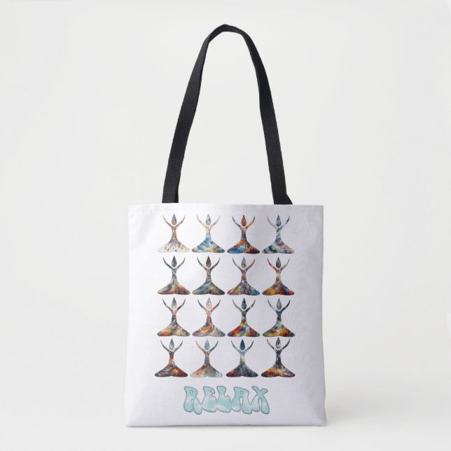 Bolso De Tela Yoga Buddy (Anverso)
