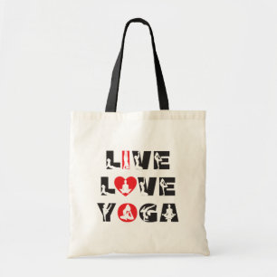 Bolso De Tela Yoga de amor vivo
