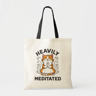 Bolso De Tela Yoga divertida altamente meditado