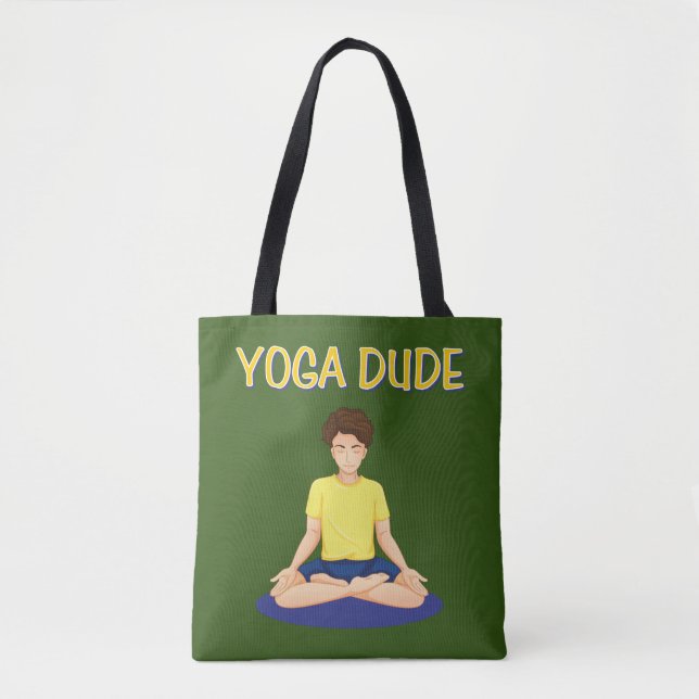 BOLSO DE TELA YOGA DUDE (Anverso)
