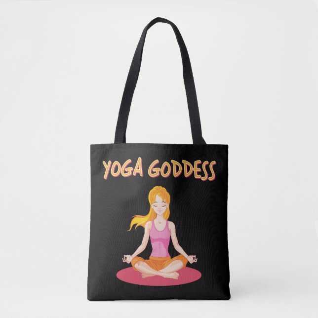 BOLSO DE TELA YOGA GODDESS (Anverso)