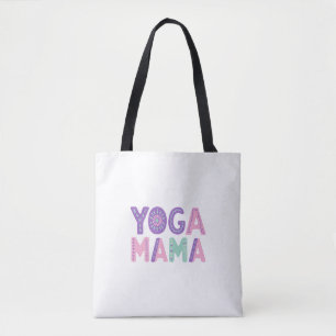 Bolso De Tela Yoga Mama Personalizado Foto Tote Bag