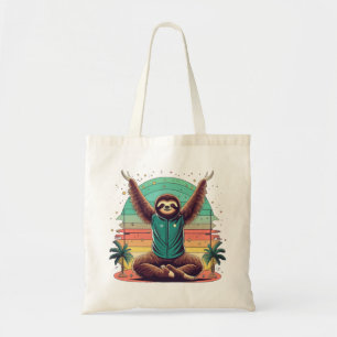 Bolso De Tela Yoga Sloth