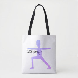 Bolso De Tela Yoga Strong