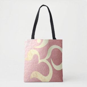 Bolso De Tela Yoga Studio Meditation Instructor Life Coach OM
