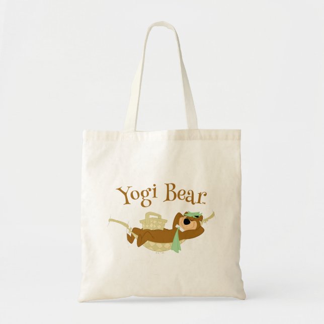 Bolso De Tela Yogi Bear Picnic Hammock Nap Time (Frente)