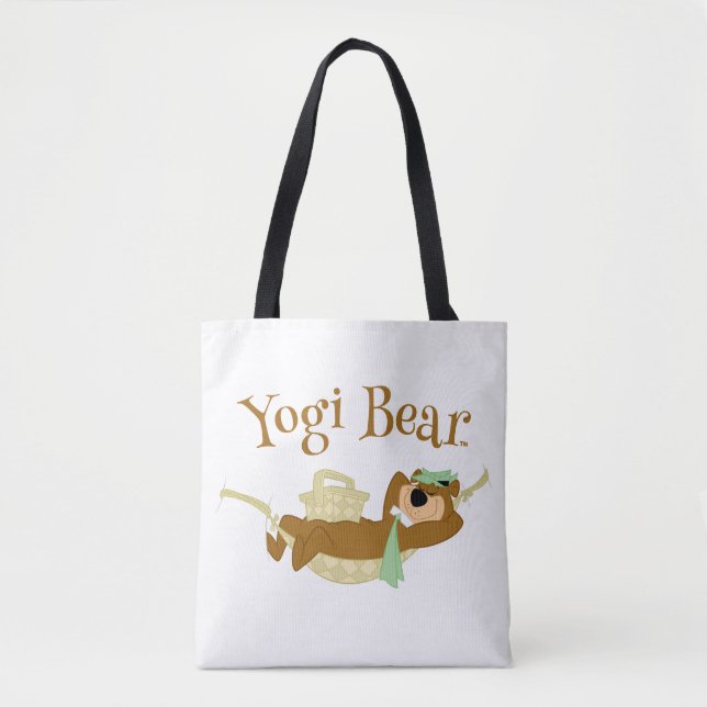 Bolso De Tela Yogi Bear Picnic Hammock Nap Time (Anverso)