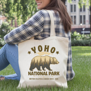 Bolso De Tela Yoho National Park Gift – Nature Bear with Scenic