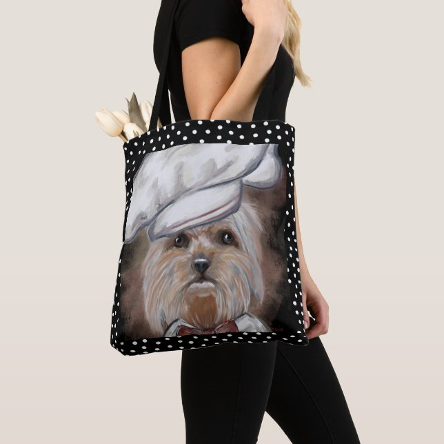 Bolso De Tela Yorkie (Detalle)