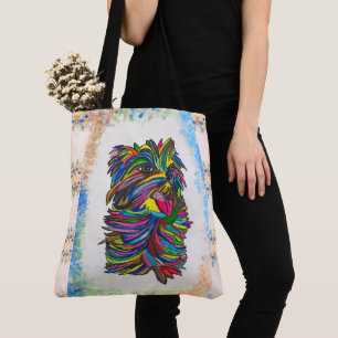 Bolso De Tela Yorkie Love BG Tote Bag