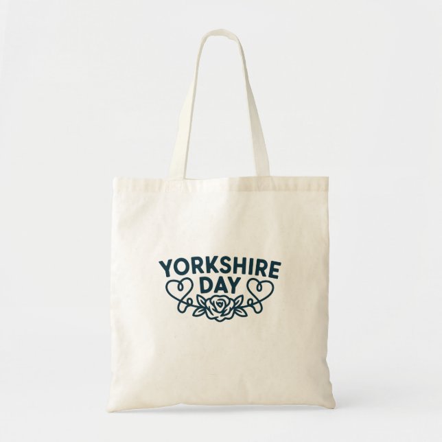 Bolso De Tela Yorkshire Day (Frente)